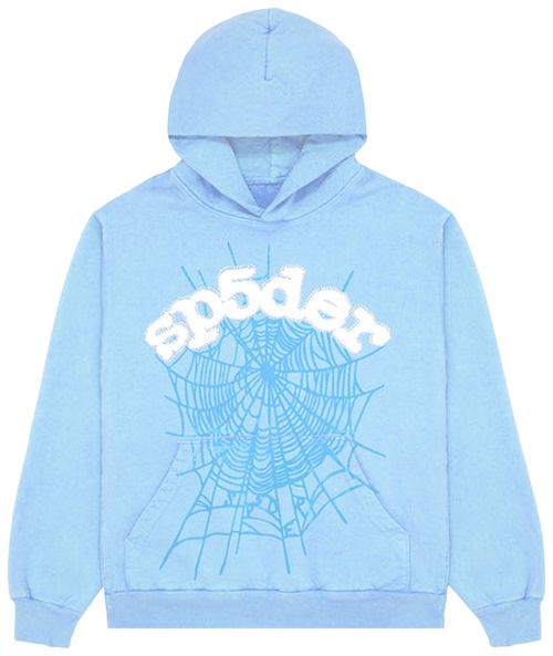 SP5DER HOODIE SKY BLUE