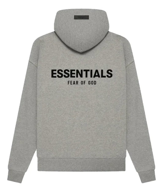 hoodie essentials gris obscuro s22