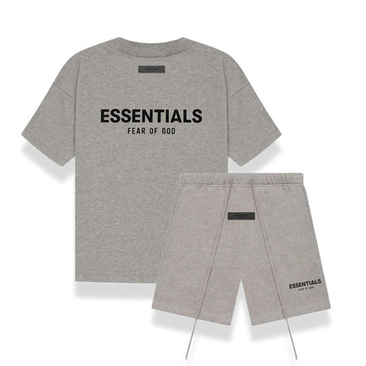 CONJUNTO PLAYERA-SHORT S22 GRIS OBSCURO