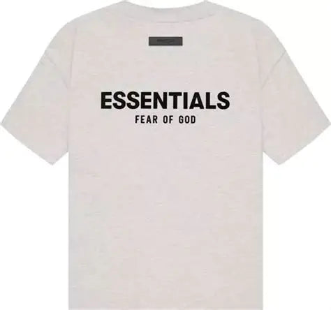 playera essentials gris claro s22