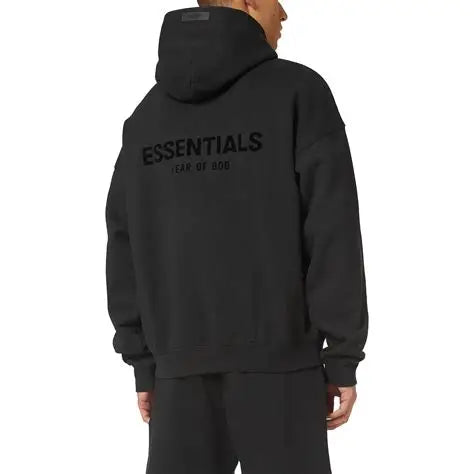 hoodie essentials black s22