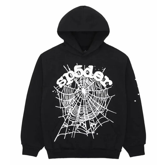 SP5DER HOODIE BLACK