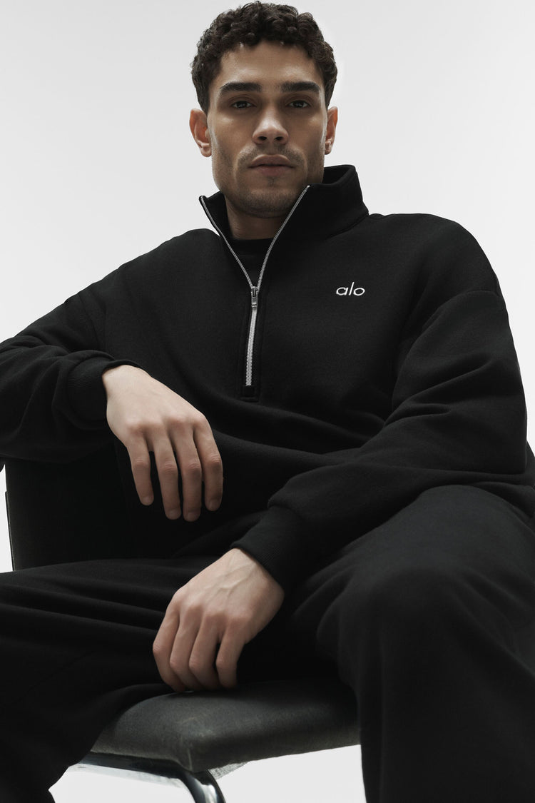 HOODIE ZIPPER ALO NEGRA