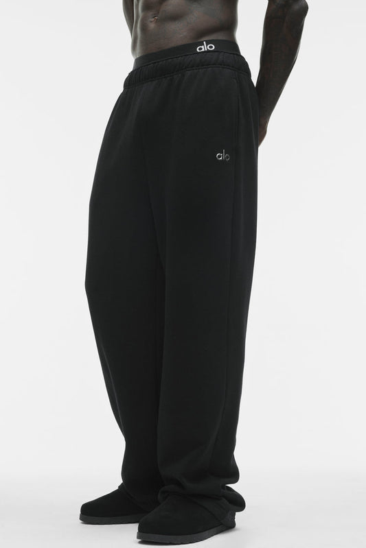PANTS ALO GREY-BLACK