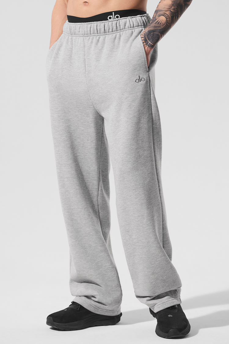 PANTS ALO GREY-BLACK