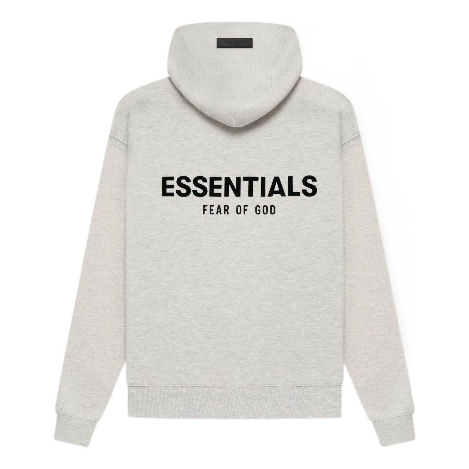 hoodie essentials gris claro s22